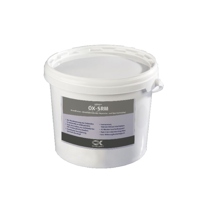 Standfeste Reparatur- und Spachtelmasse OX-SRM